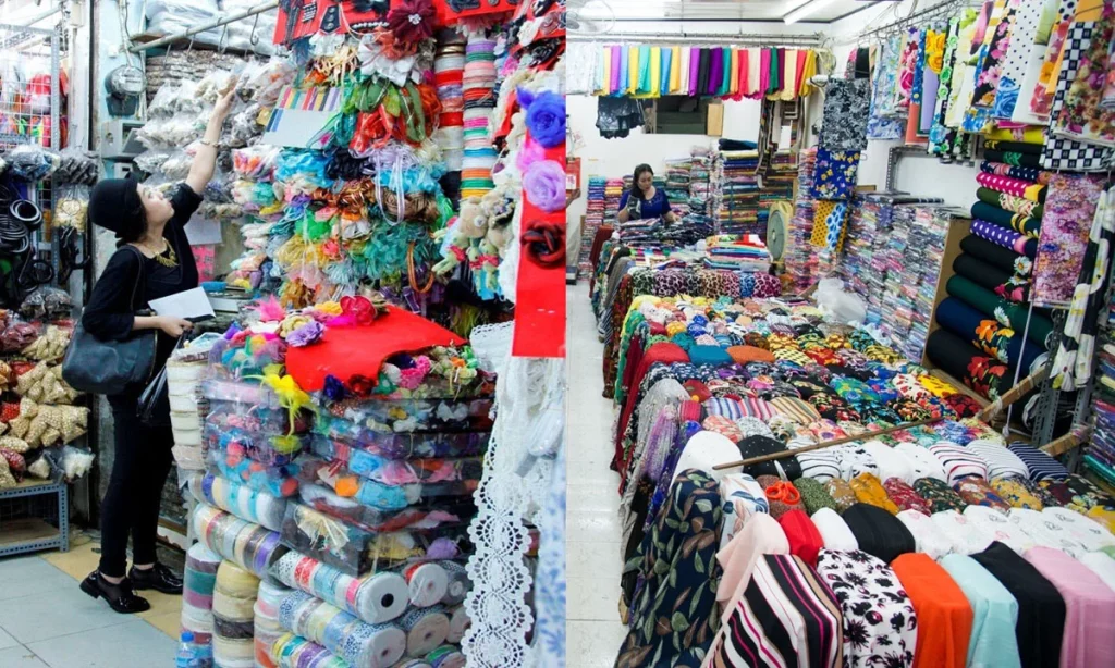 Chợ vải Tân Bình tọa lạc tại quận Tân Bình, TP.HCM.