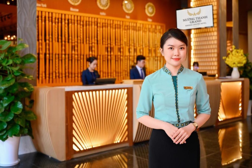 Khách sạn Mường Thanh lấy cảm hứng từ trang phục truyền thống của người Thái