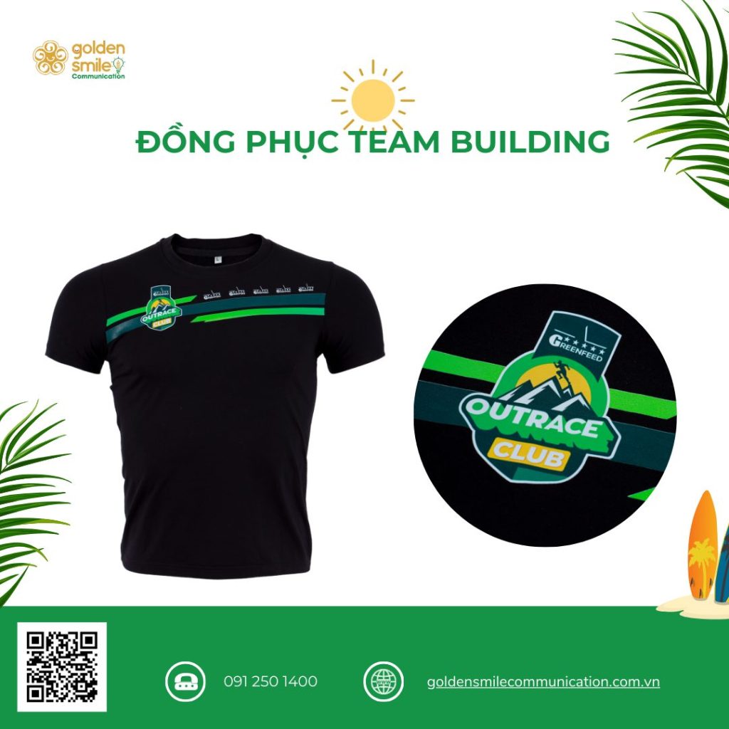 Đồng phục không cổ là lựa chọn hoàn hảo cho hoạt động team building của doanh nghiệp 