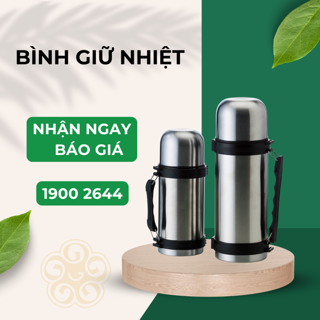 Bình giữ nhiệt inox đang được nhiều khách hàng, doanh nghiệp ưu tiên lựa chọn 