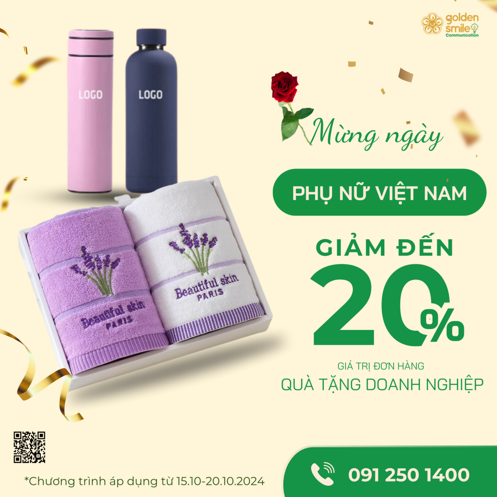 Ưu đãi hấp dẫn tại Golden Smile Communication lên đến 20%