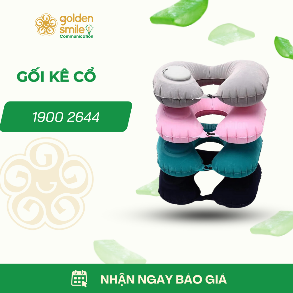 Thiết kế nhỏ gọn, gối hơi có trọng lượng siêu nhẹ chỉ khoảng 60g